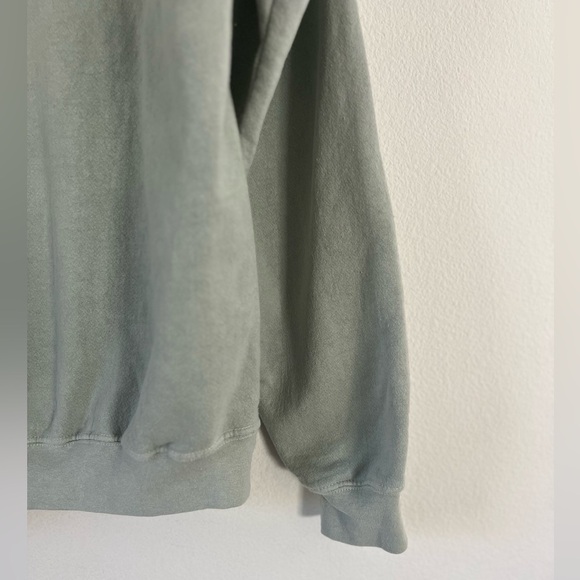 PacSun Golden Hour Take It Easy Orange Sage Green Pullover Sweatshirt XS/S - Picture 14 of 16